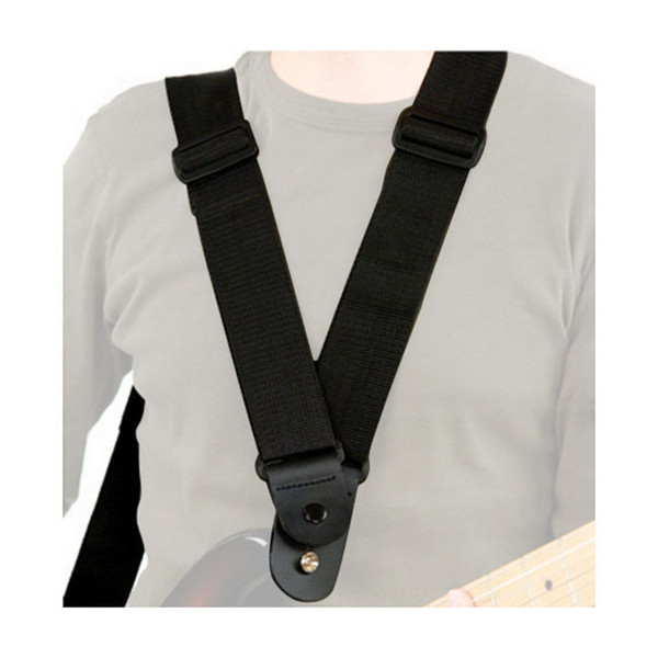D'Addario 50DARE000 Dare Guitar Strap, Black