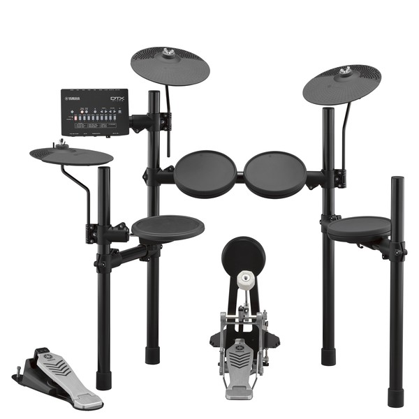 Yamaha DTX452K Electronic Drum Kit with Headphones, Stool + Sticks