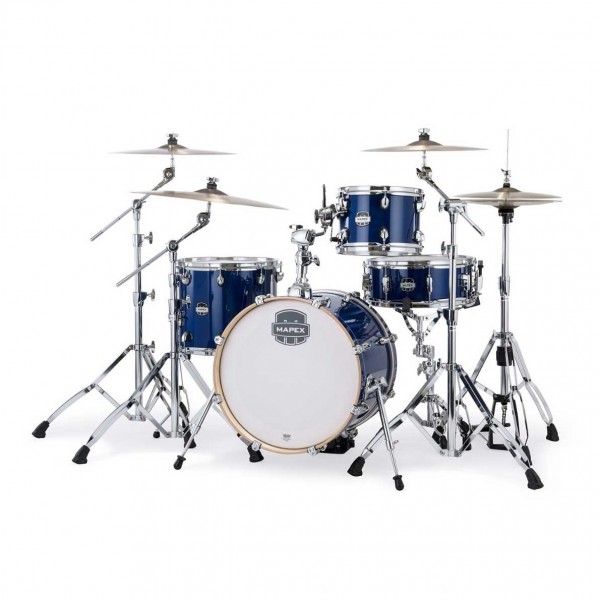 Mapex Mars Maple 18" 4pc Bop Shell Pack, Midnight Blue
