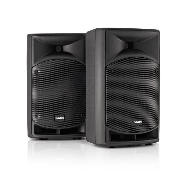 SubZero P88 500W 8" Bluetooth PA System with Mics and Stands