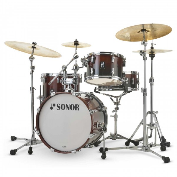 Sonor AQ2 Bop Set 4pc Shell Pack, Brown Fade