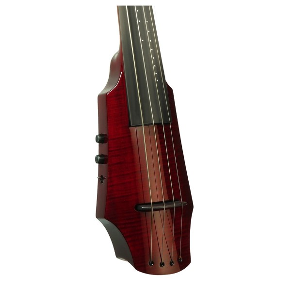 NS Design WAV4 Electric Cello, Transparent Red