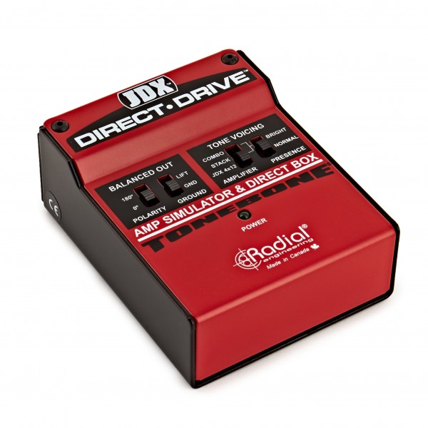 Radial JDX Direct Drive Amp Emulator And DI Box