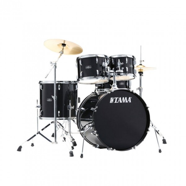 Tama Stagestar 22" 5pc Drum Kit w/Zildjian Cymbals, Black Sparkle