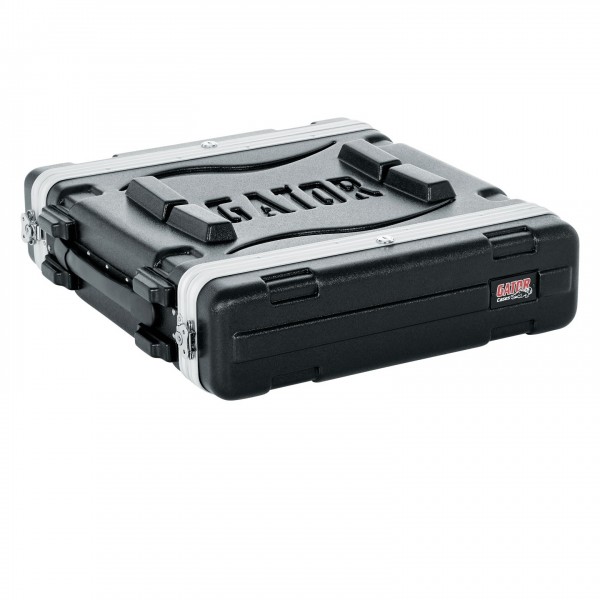 Gator GR-2L Lockable Moulded Rack Case, 2U, 19.25" Depth