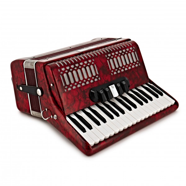 Deluxe Accordion by Gear4music, 48 Bass