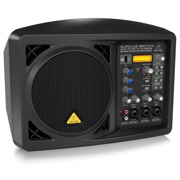 Behringer B207 MP3 Active PA Speaker/Monitor
