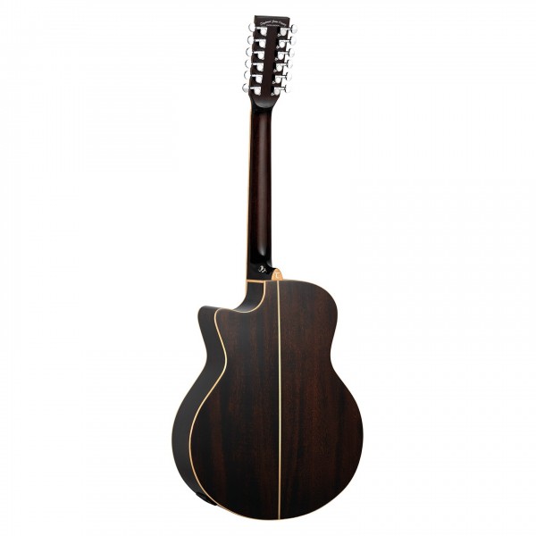 Tanglewood TW6-12CE Winterleaf 12 String Electro Acoustic, Autumn Vintage Burst Gloss