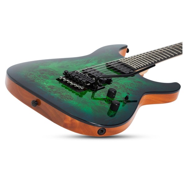 Schecter C-6 FR PRO, Aqua Burst