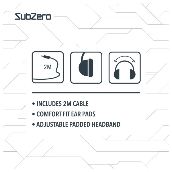 SubZero DJH-100 DJ Headphones