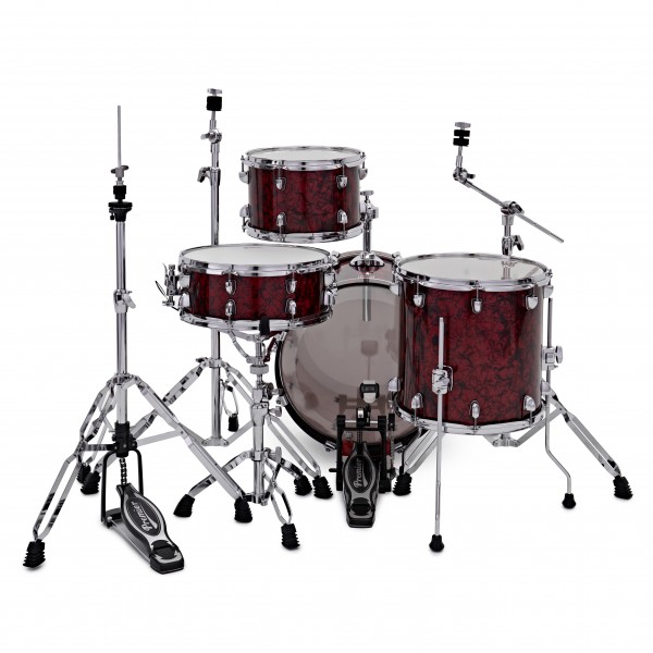 Premier Artist Heritage 18" 4pc Drum Kit, Burgundy Pearl
