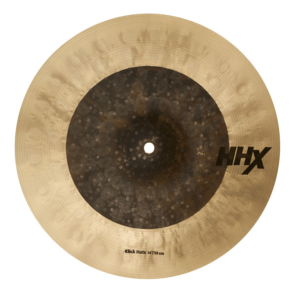 Sabian HHX 14" Click Hi-Hat Cymbals, Natural