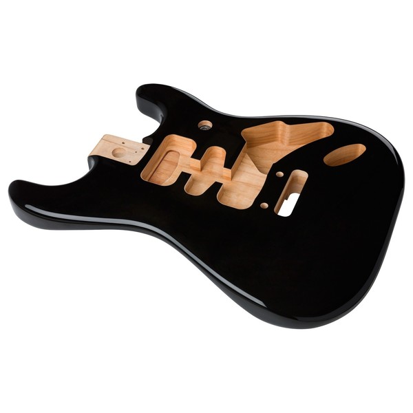 Fender Deluxe Alder Strat Body, Black