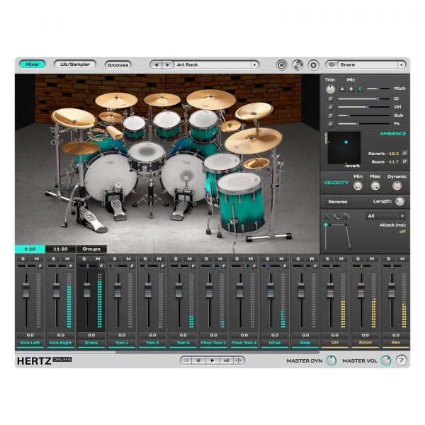 Hertz Drums Red Pack