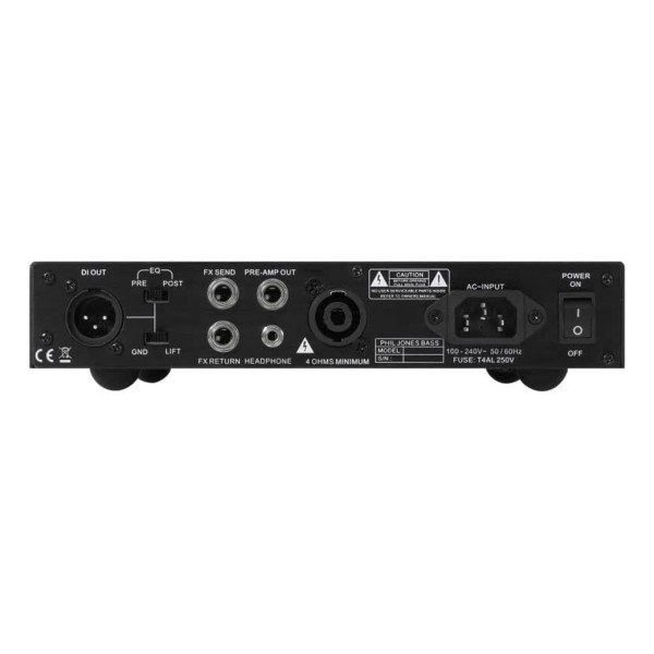Phil Jones Bass D400 350W Digital Bass Head