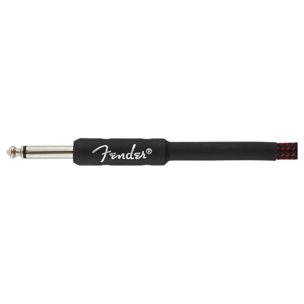 Fender Pro Series 4.5M/15ft Straight Instrument Cable, Red Tweed