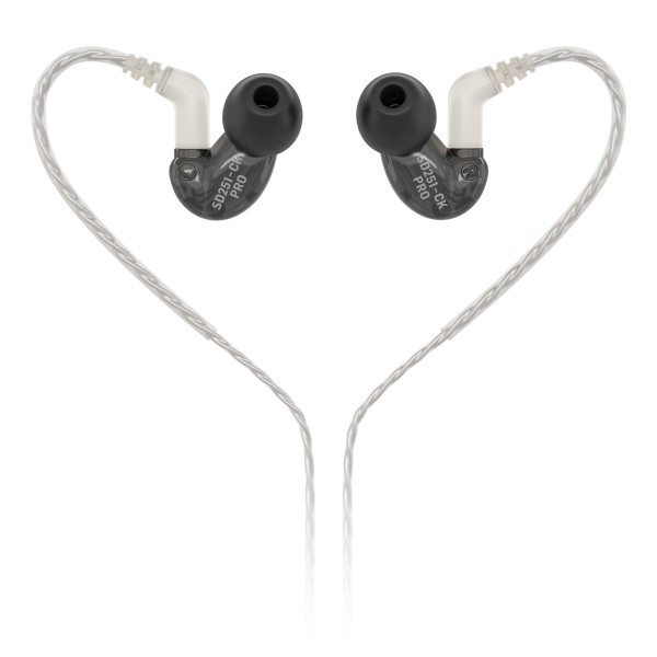 Behringer SD251-CK PRO In-Ear Monitoring Earphones, Black