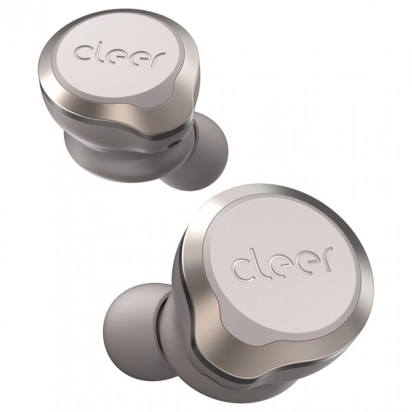 Cleer Ally Plus II Wireless Earphones, Stone