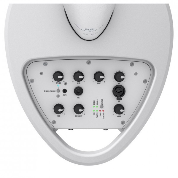 LD Systems MAUI 5 GO 100 Battery Powered Column System, White