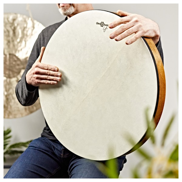 Gear4music Life Hand Drum 22 Inch, Goatskin Head