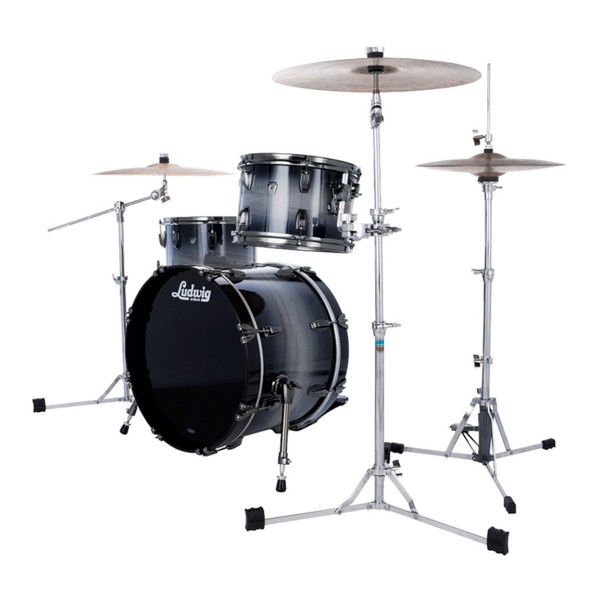 Ludwig Classic Maple Exotic 20" Downbeat 3pc Shell Pack, Nocturne Burst