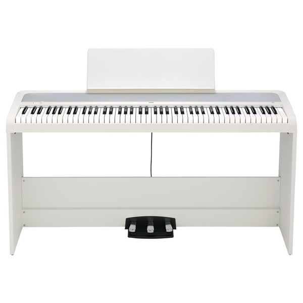Korg B2SP Digital Piano With Stand, White