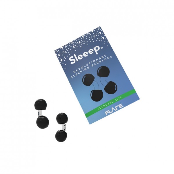 Flare Audio Sleeep Dual Earplugs, Clear