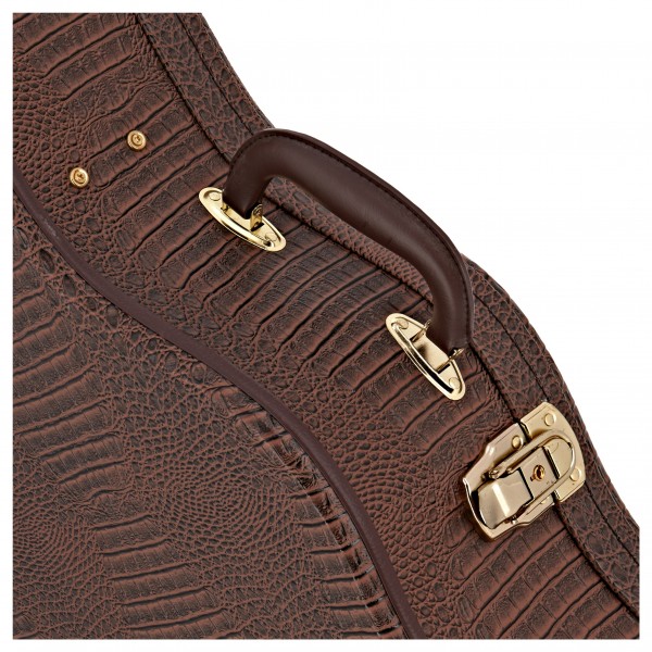 Deluxe Arch Top Jazz Guitar Case by Gear4music