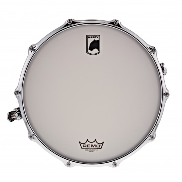 Mapex Black Panther 'Persuader' 14" x 6.5" Hammered Brass Snare Drum