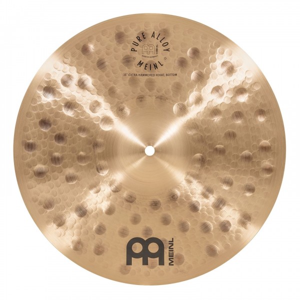 Meinl 15" Pure Alloy Extra Hammered Hihat