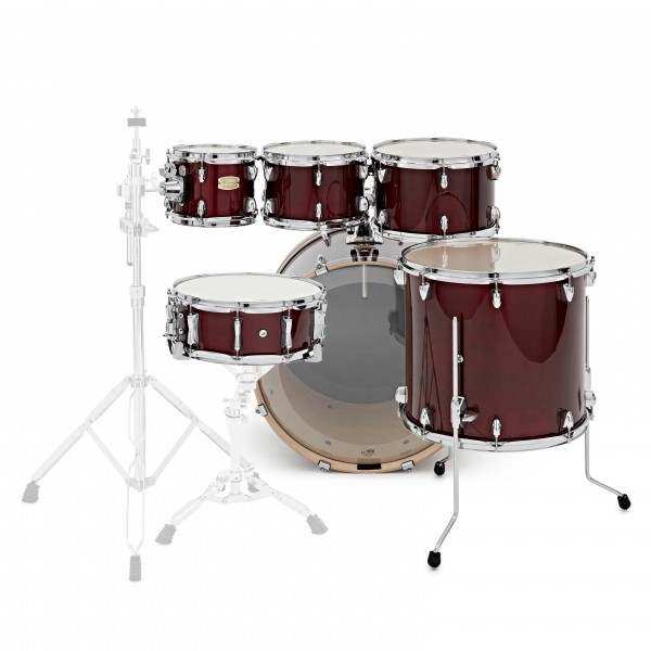 Yamaha Stage Custom Birch 22" 6pc Shell Pack, Cranberry Red
