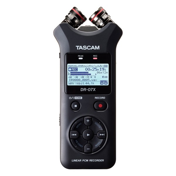 Tascam DR-07X Location Recording Bundle