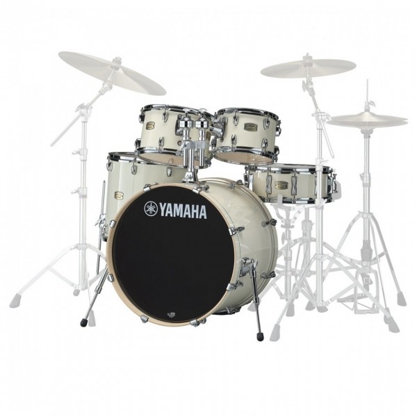 Yamaha Stage Custom Birch 22" 5pc Kit w/Hardware, Classic White