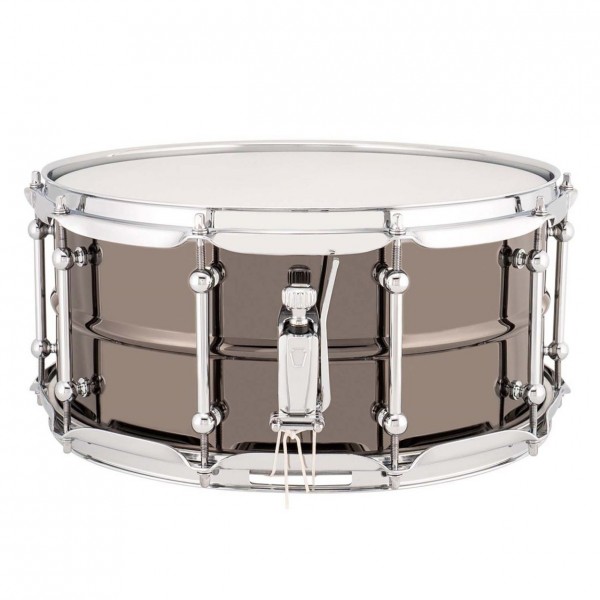 Ludwig Universal 13 x 7" Black Brass Snare Drum, Chrome Hardware