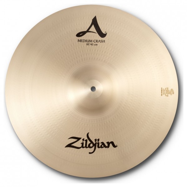 Zildjian A 18" Medium Crash Cymbal, Traditional Finish