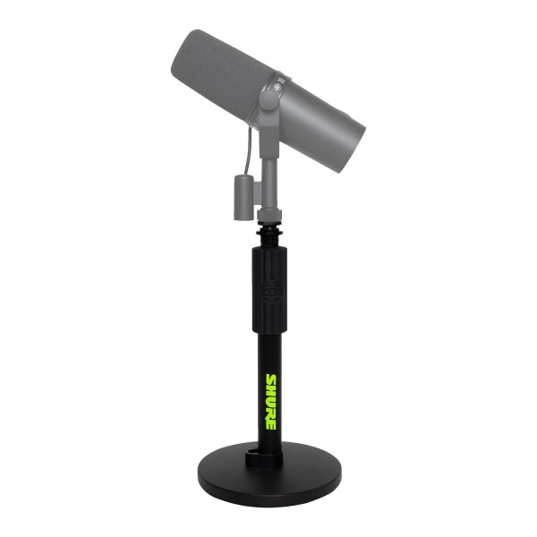 Shure Desktop Mic Stand With 6" Round Base