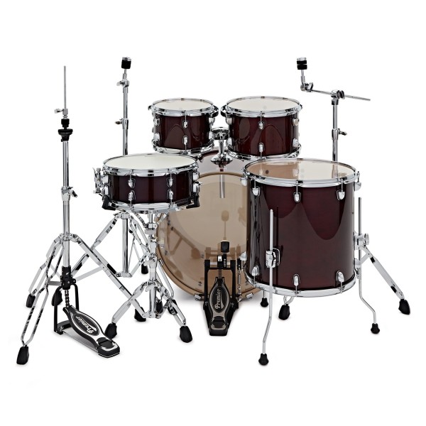 Premier Artist 22" 5pc Modern Rock Drum Kit, Cherry Red