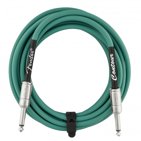 Fender Contour 15' Cable, Sherwood Green
