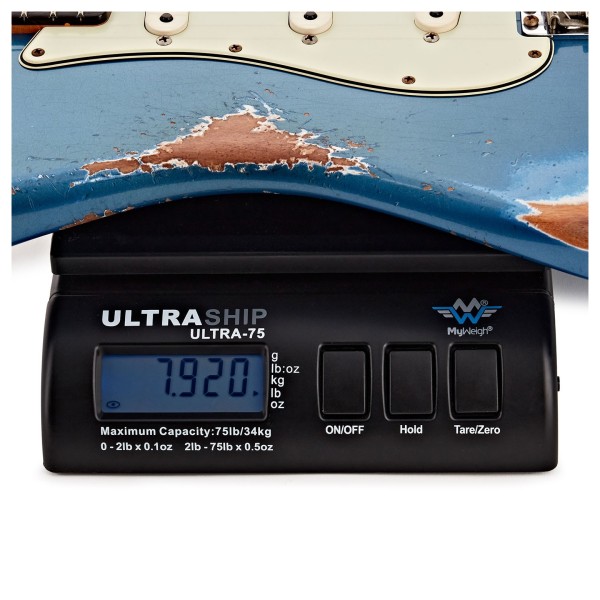 Fender Custom Shop 1960 Stratocaster Heavy Relic, Aged Lake Placid Blue #R138425