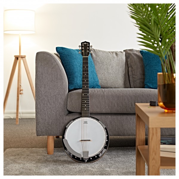 6 String Guitar Banjo by Gear4music