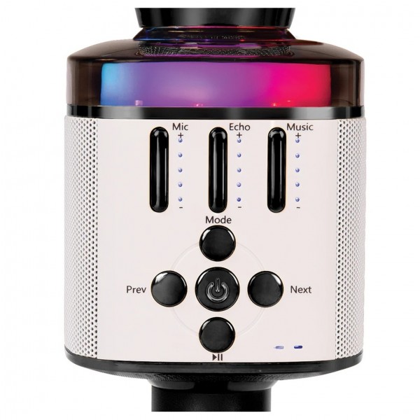 Easy Karaoke Bluetooth Karaoke Microphone, Black