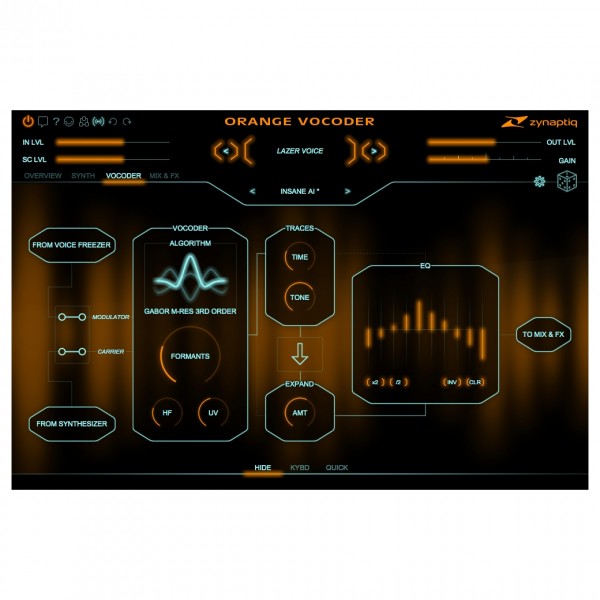 Zynaptiq Orange Vocoder IV