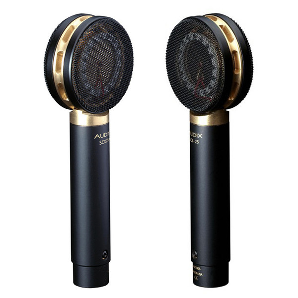 Audix SCX25 Cardioid Large Diaphragm Condenser Mic, Matched Pair