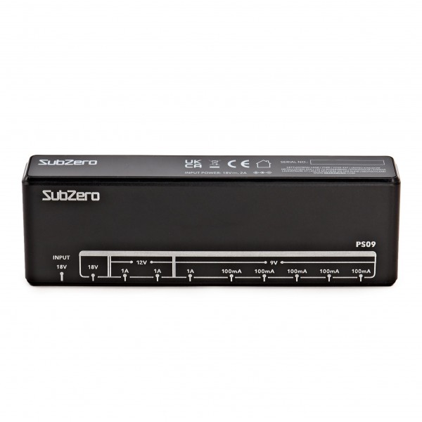 SubZero PS09 Pedal Power Supply