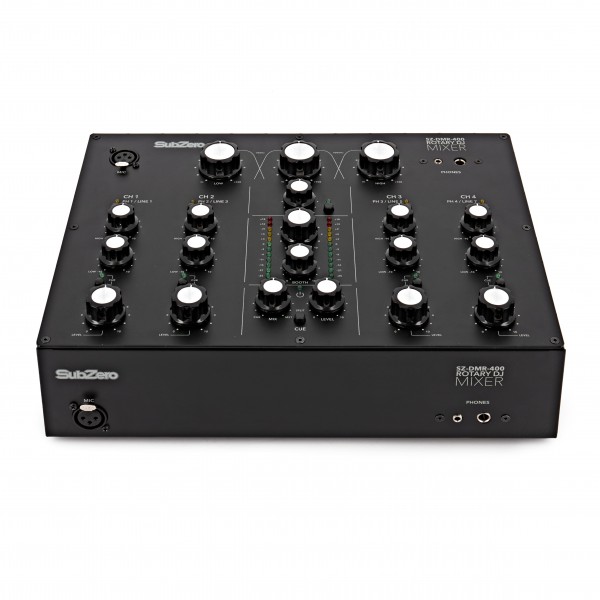 SubZero 4 Channel Rotary DJ Mixer - Nearly New