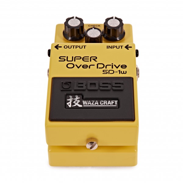Boss SD-1W Waza Craft Custom Super Overdrive Pedal
