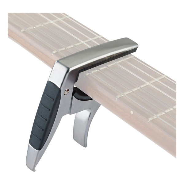 K&M 30910 Classical Guitar Capo, Chrome