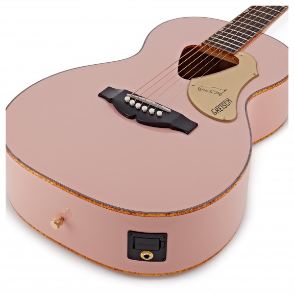 Gretsch G5021E Rancher Penguin Parlor Electro Acoustic, Shell Pink