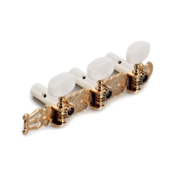 Gotoh 35G450 Classical Guitar Tuners, Flash Gold
