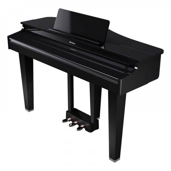 Roland GP-3 Compact Digital Grand Piano, Polished Ebony